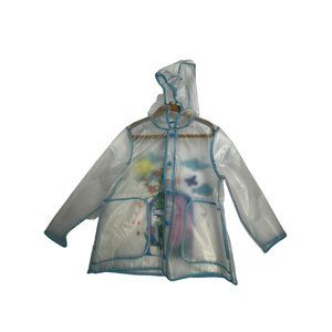 Nordstrom by Cristina Martinez Kids' Blue Raincoat Kids Size 5 NWOT